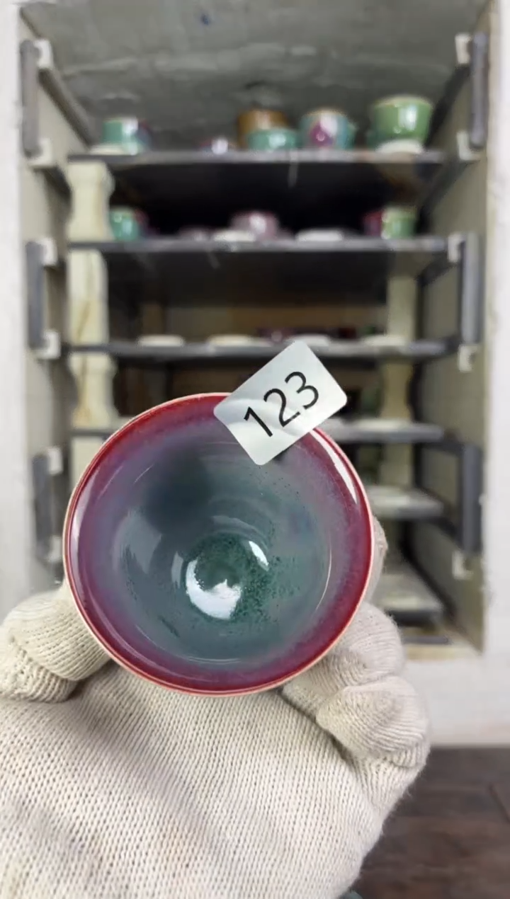 【闪购商品】摆件钧瓷茶器窑变精品