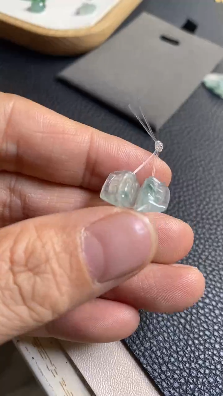 颈饰未镶嵌翡翠净货36262