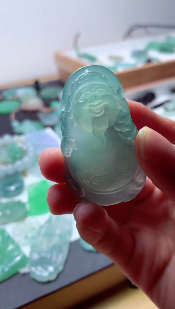 【闪购商品】翡翠颈饰未镶嵌天然翡翠