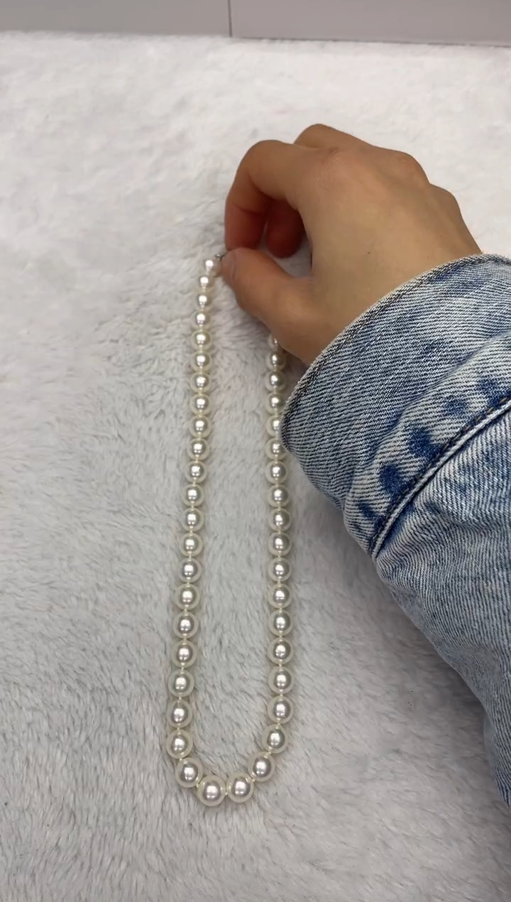 【闪购商品】海水珍珠颈饰未镶嵌AK8.5-9mm（多样性发一）