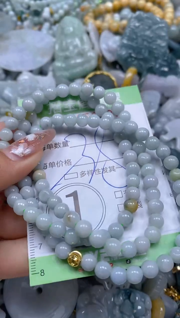 【闪购商品】翡翠颈饰未镶嵌闪购商品0056429