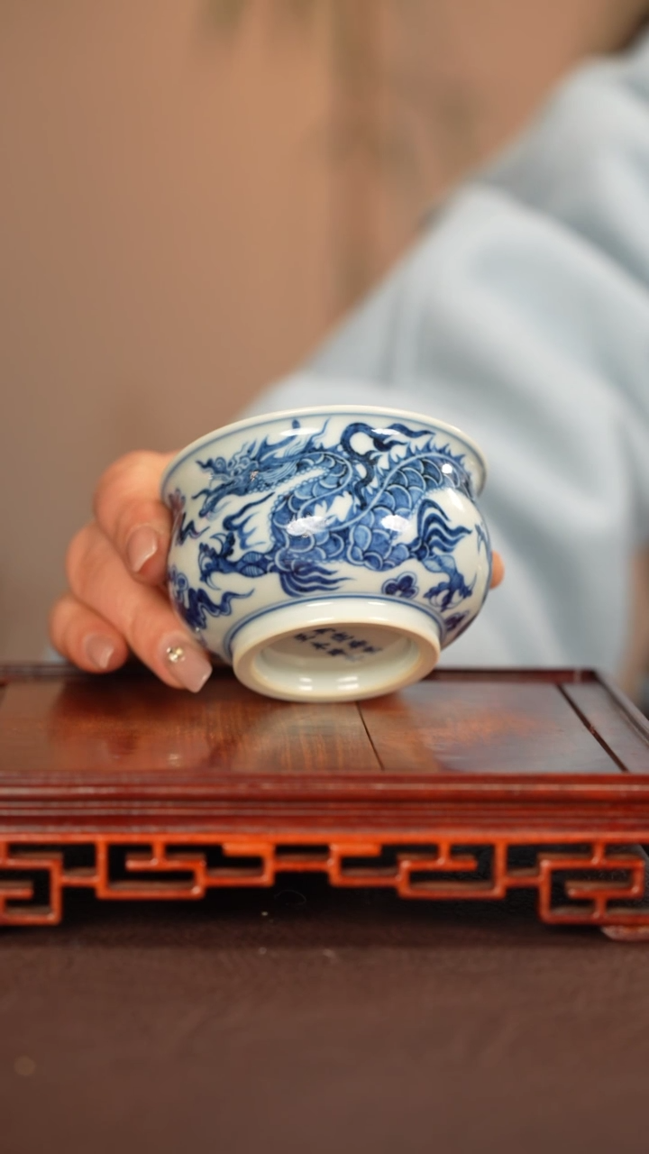 【闪购商品】杯子刘建锋窑景德镇手工手绘陶瓷