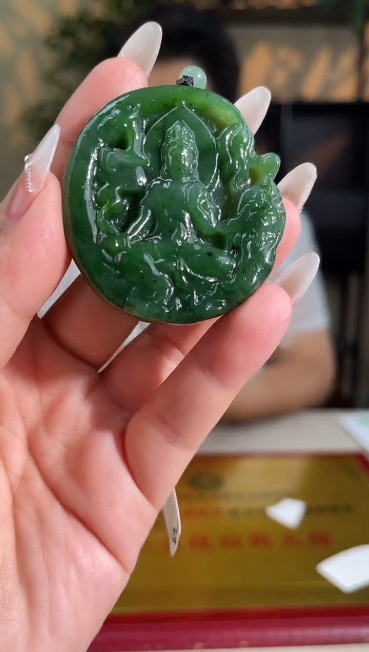 和田玉未镶嵌颈饰多样性拍一发一2003