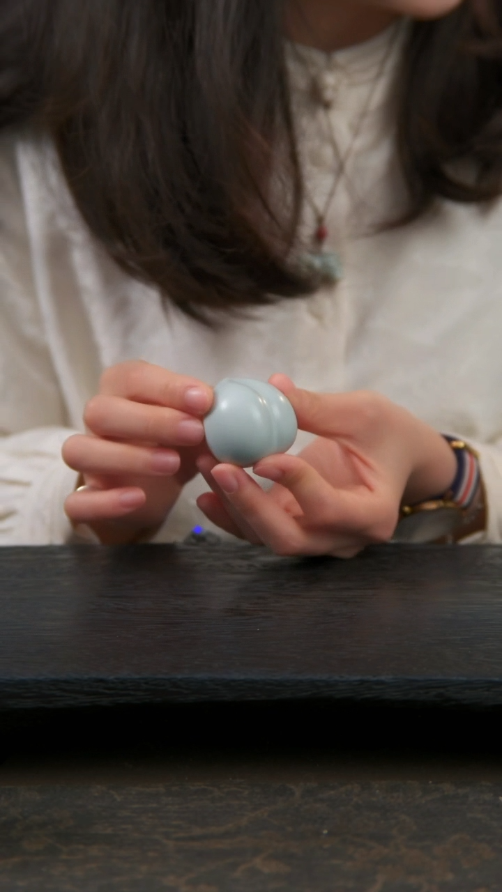 【闪购商品】杯寿桃摆件（不开片工艺）