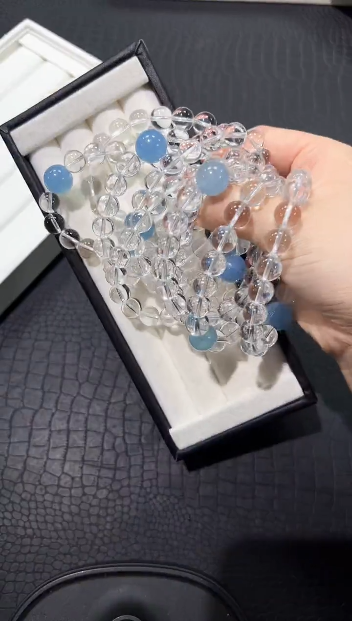 水晶手链未镶嵌17o多样性发其一【1条】默认微瑕