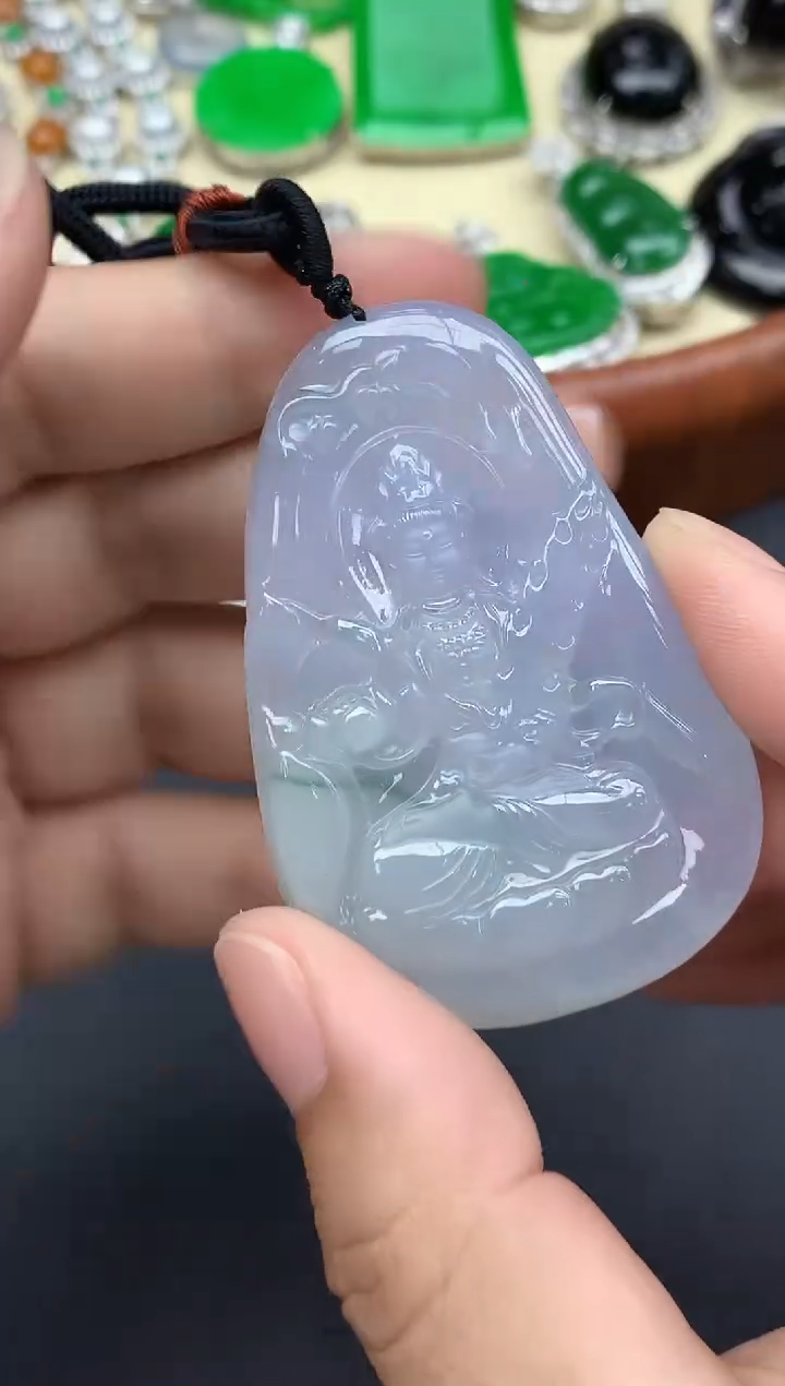 颈饰未镶嵌翡翠449-中国好珍宝