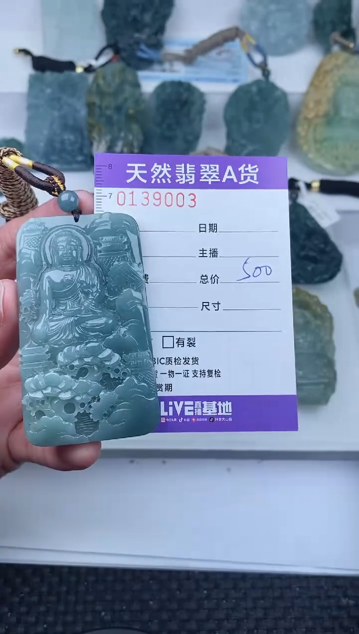 【闪购商品】翡翠颈饰未镶嵌       003
