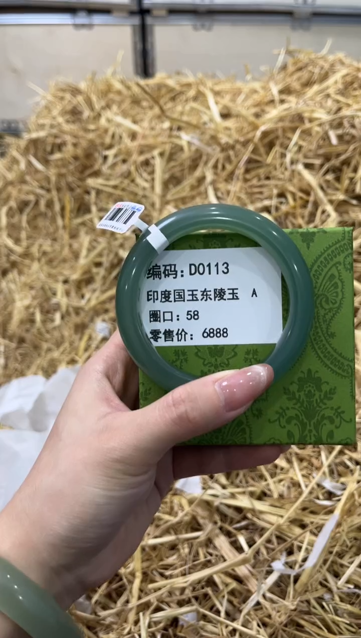 未镶嵌手镯石英质玉D0113