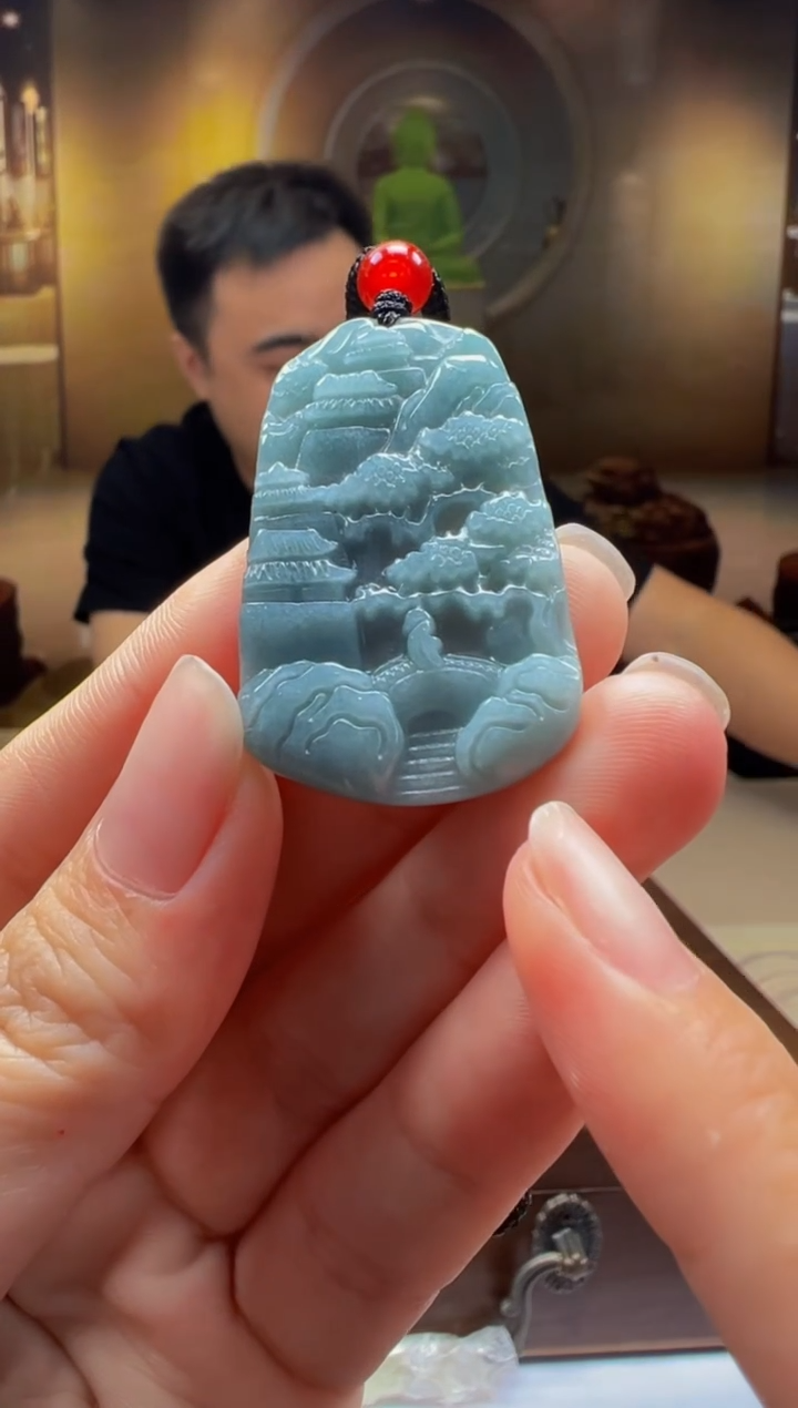 翡翠未镶嵌颈饰Y-2025-5-30-132