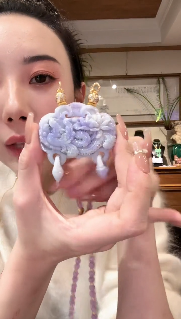 【闪购商品】翡翠颈饰未镶嵌国风