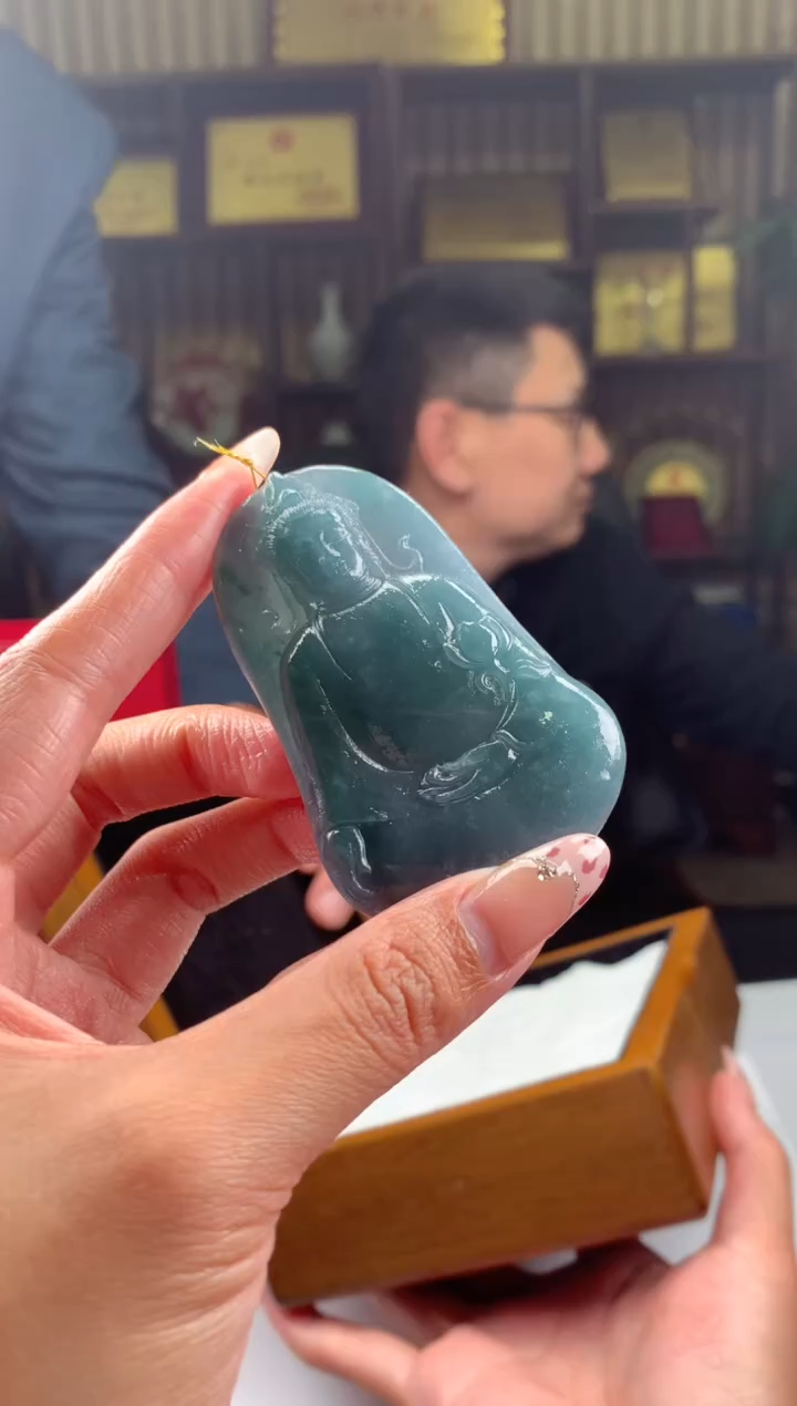 【闪购商品】定制翡翠未镶嵌挂件发货（拍一发一）