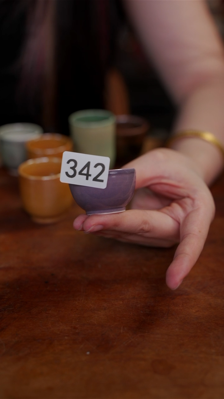 杯等烟雨陶瓷手作主人杯342