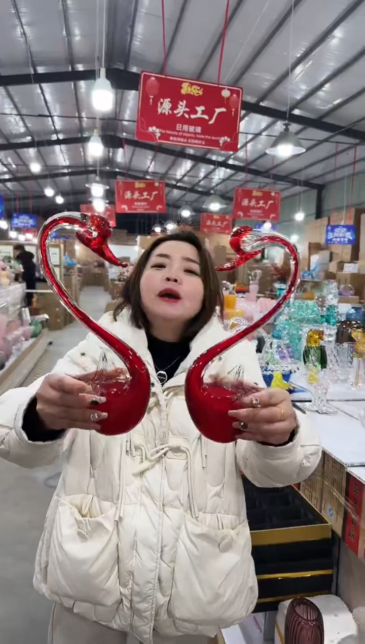 【闪购商品】玻璃于清花器R-早21