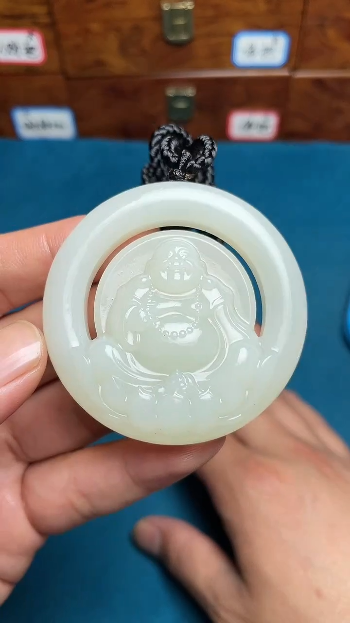 和田玉未镶嵌挂件和田玉