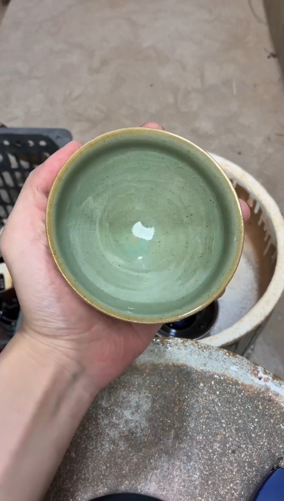 茶盏真柴烧建盏换点柴火