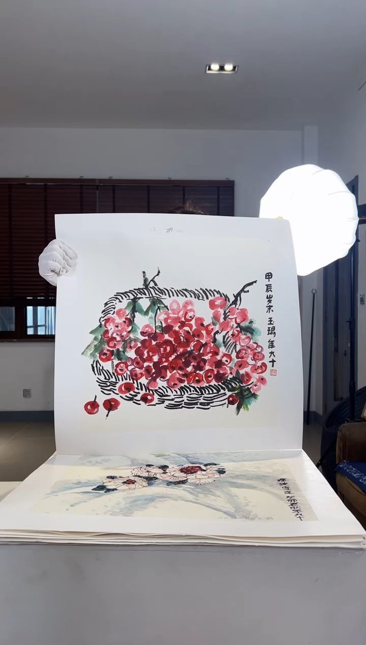 【闪购商品】版画限量亲签盖章版画S