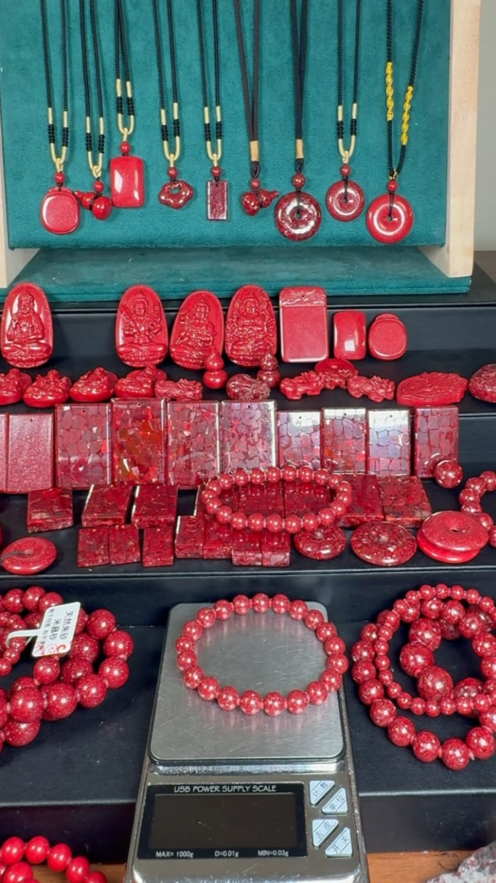 天然辰砂?****?红晶砂