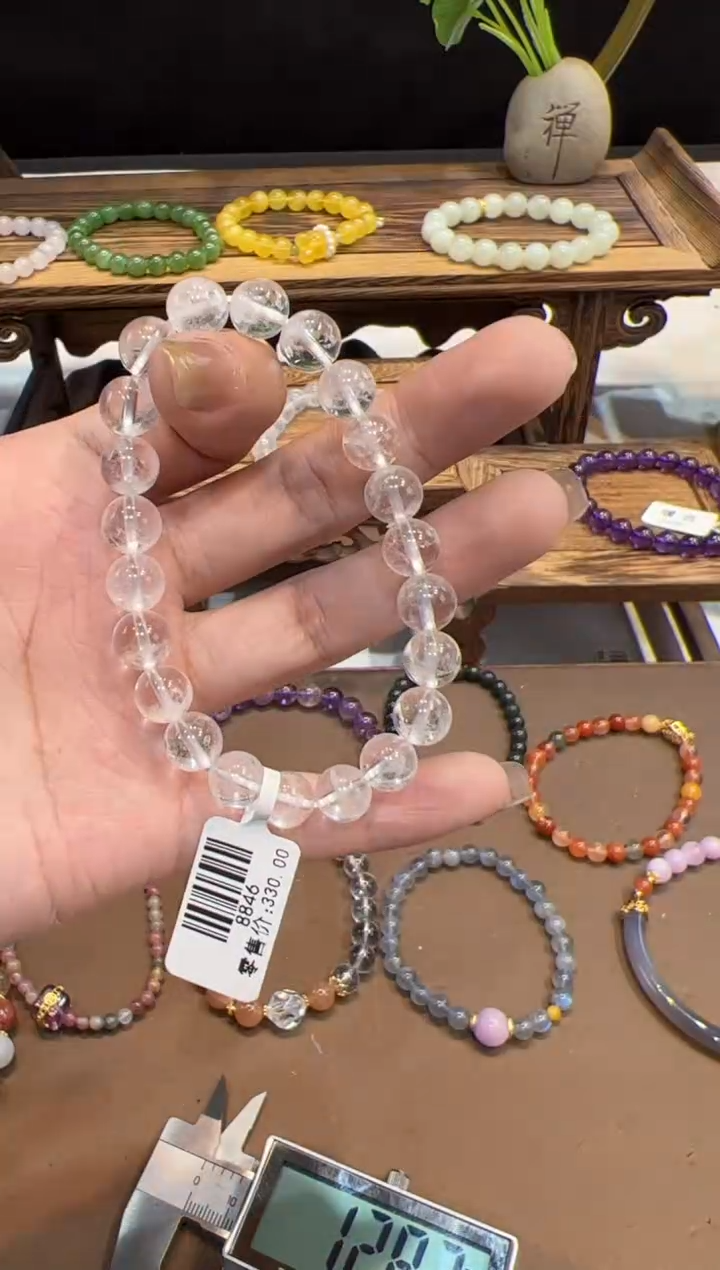 【闪购商品】水晶手绳未镶嵌@@手饰