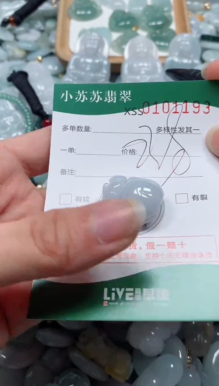 【闪购商品】翡翠颈饰未镶嵌闪购商品0101193