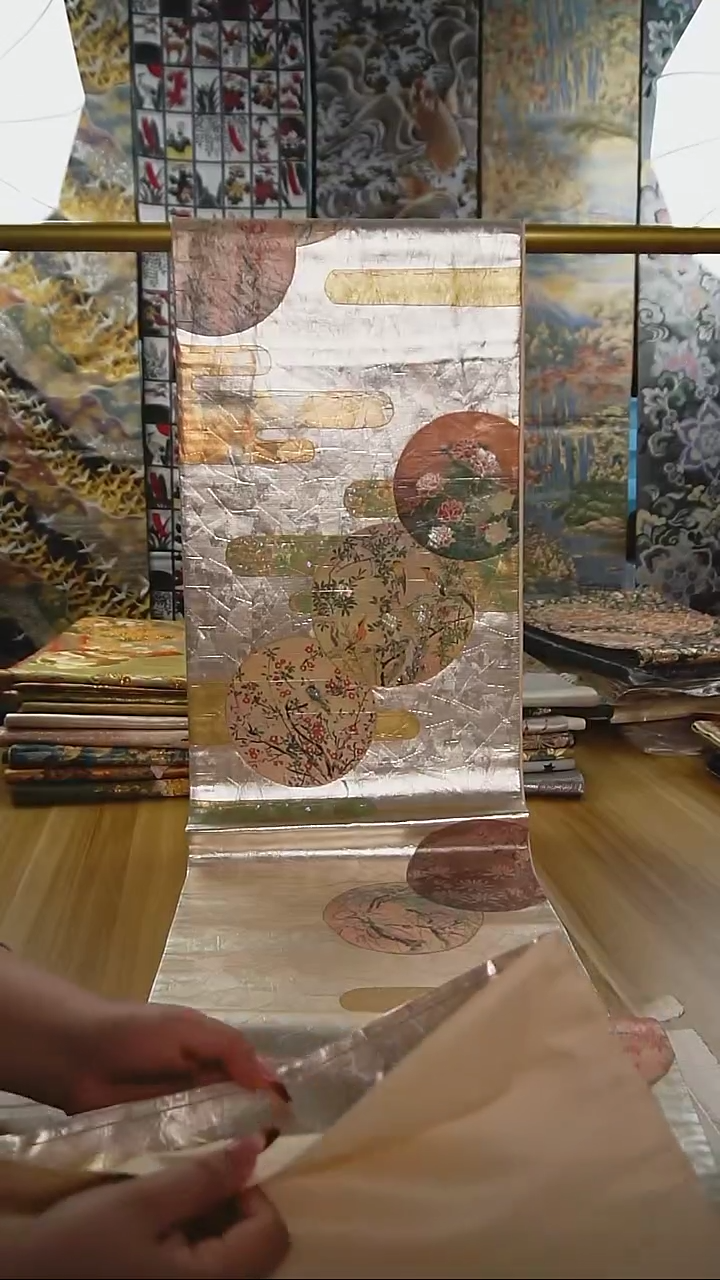 【闪购商品】织绣织锦105四通织螺钿