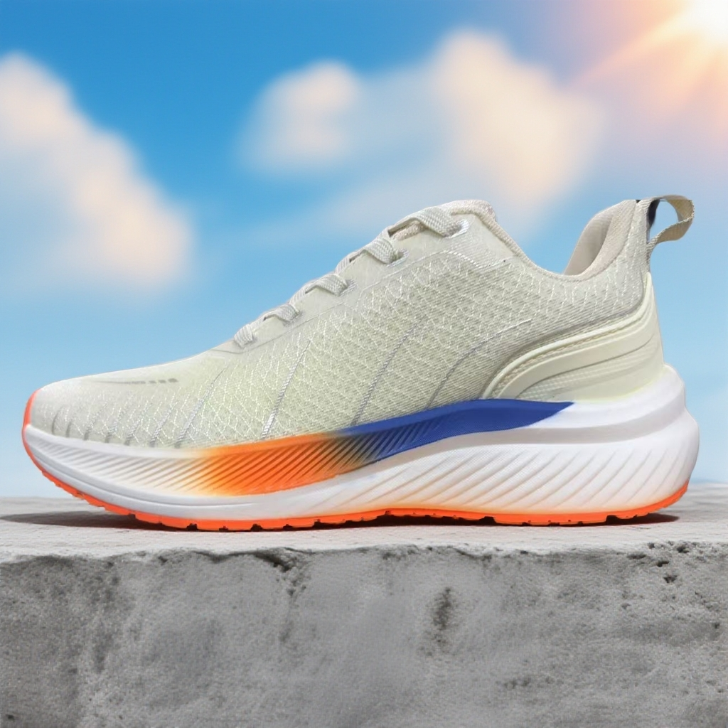 跑步鞋赤兔减震竞速跑鞋轻便女舒适夏季男慢跑减震YDY8919-4