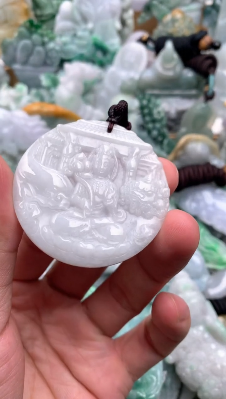 吊坠(不含链)未镶嵌翡翠1
