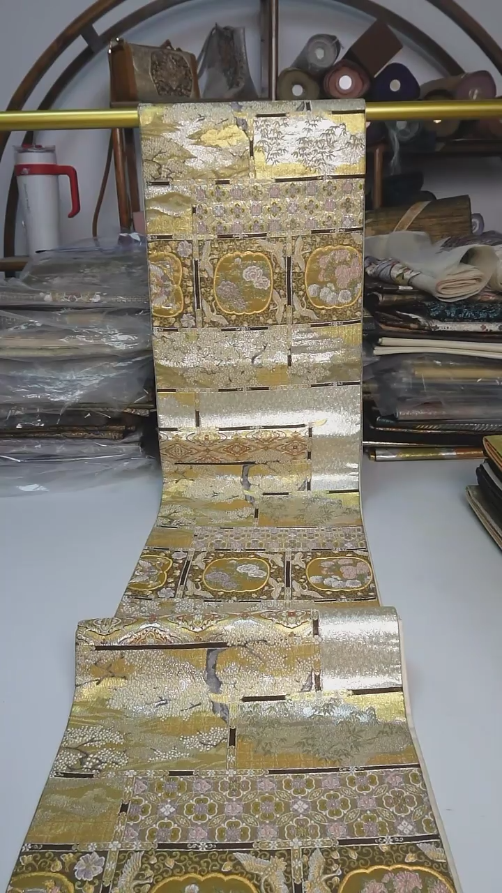 【闪购商品】织绣36西阵织六通花卉