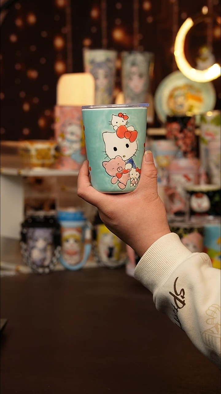 （玉泥）景德镇手工手绘文创陶瓷杯