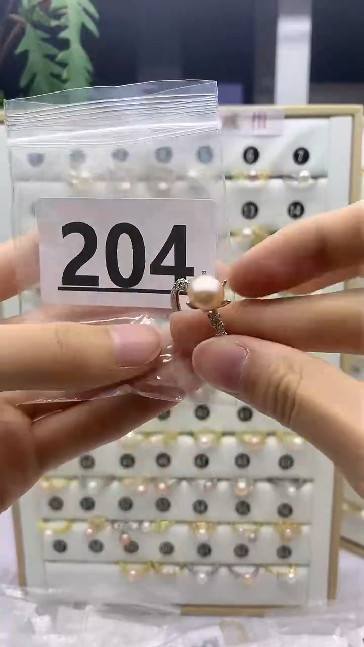 合金珠宝奇石淡水珍珠204