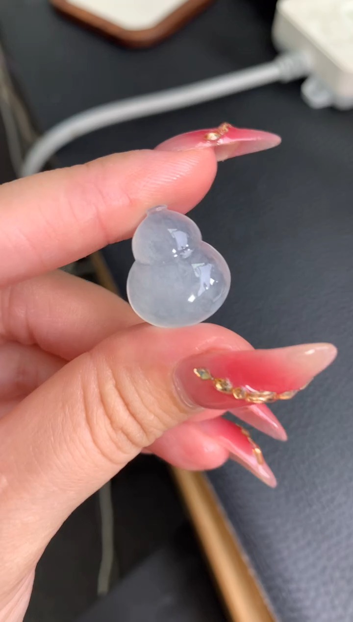 未镶嵌定制翡翠葫芦