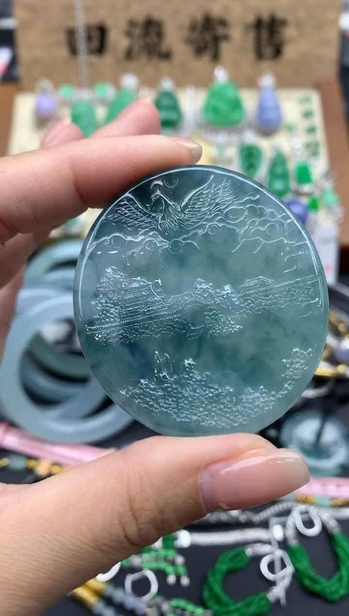 【闪购商品】翡翠颈饰未镶嵌304-中国好珍宝