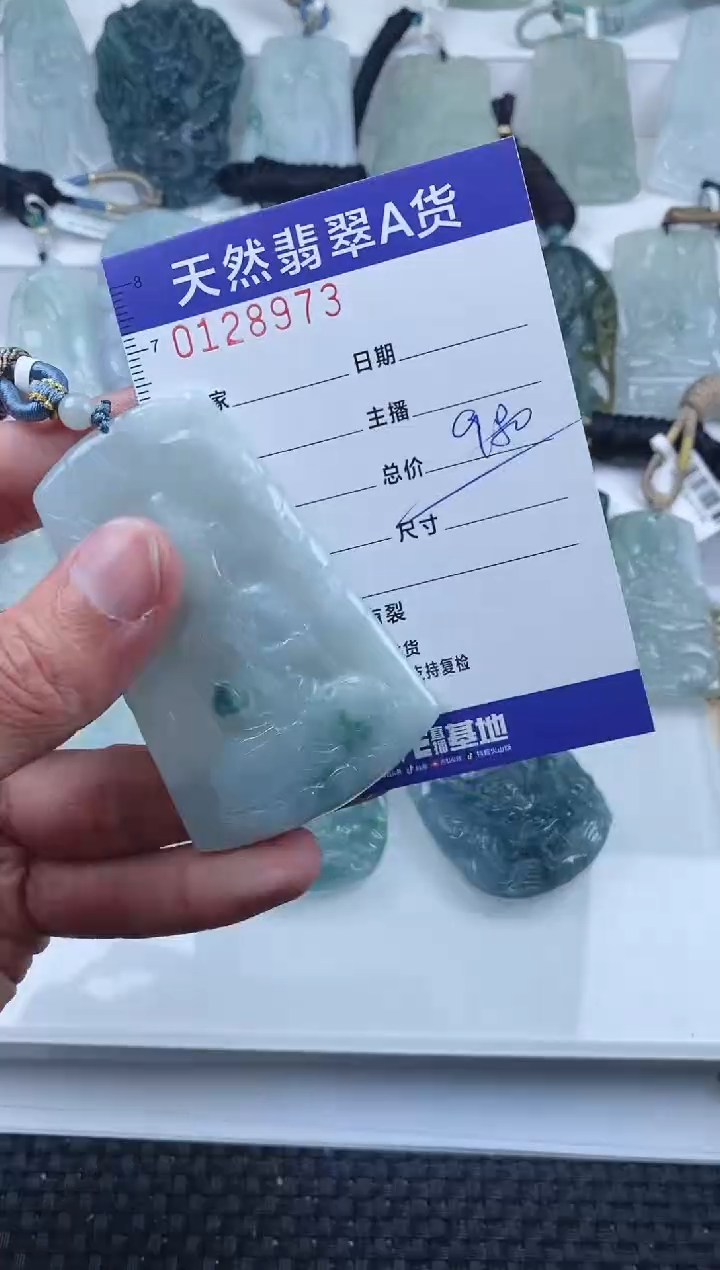 【闪购商品】翡翠颈饰未镶嵌        8973