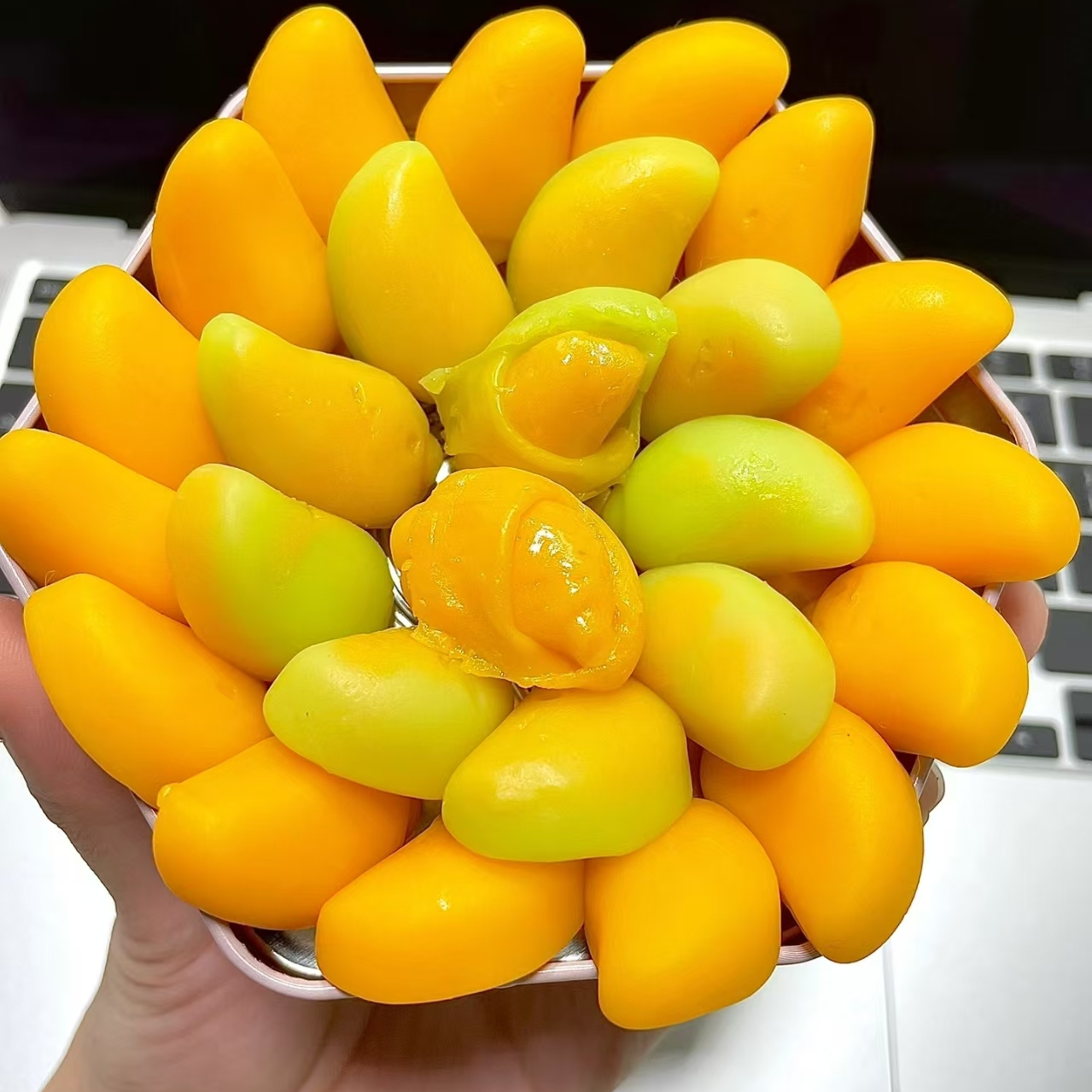 多口味可剥皮水果夹心软糖美味休闲小零食糖果