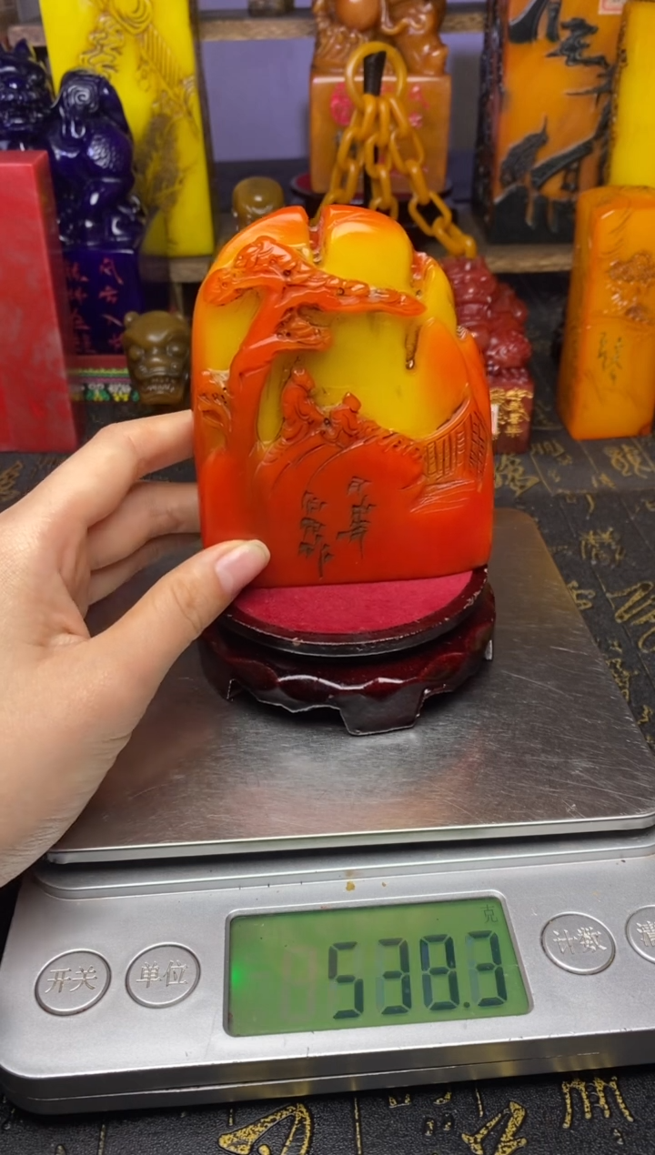 寿山石印石纯天然篆刻石料