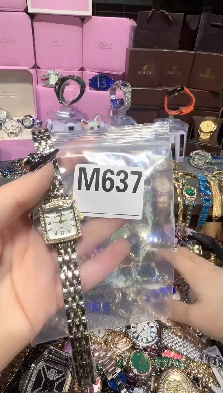 石英机芯不锈钢不锈钢直播定闪专用