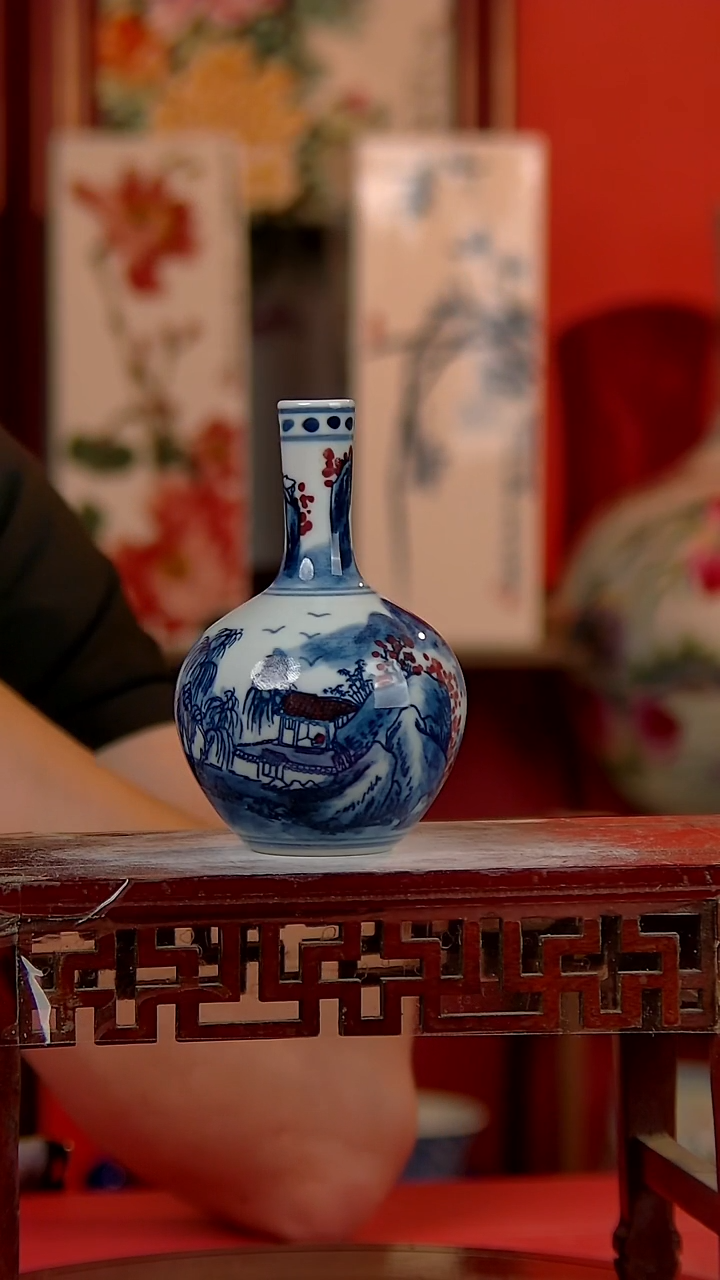 摆件景德镇陶瓷 手工手绘