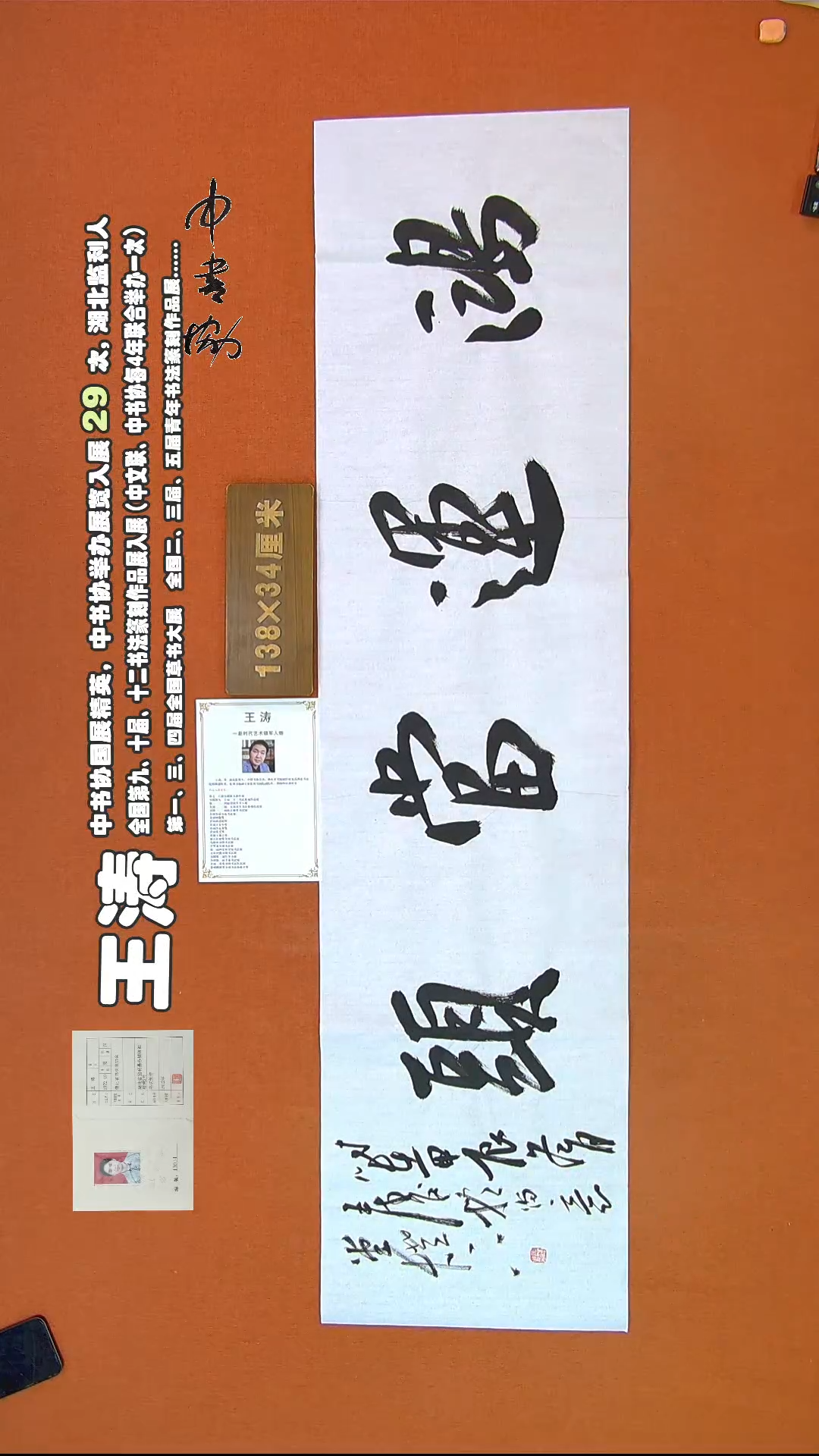 【闪购商品】书法107王涛书法作品