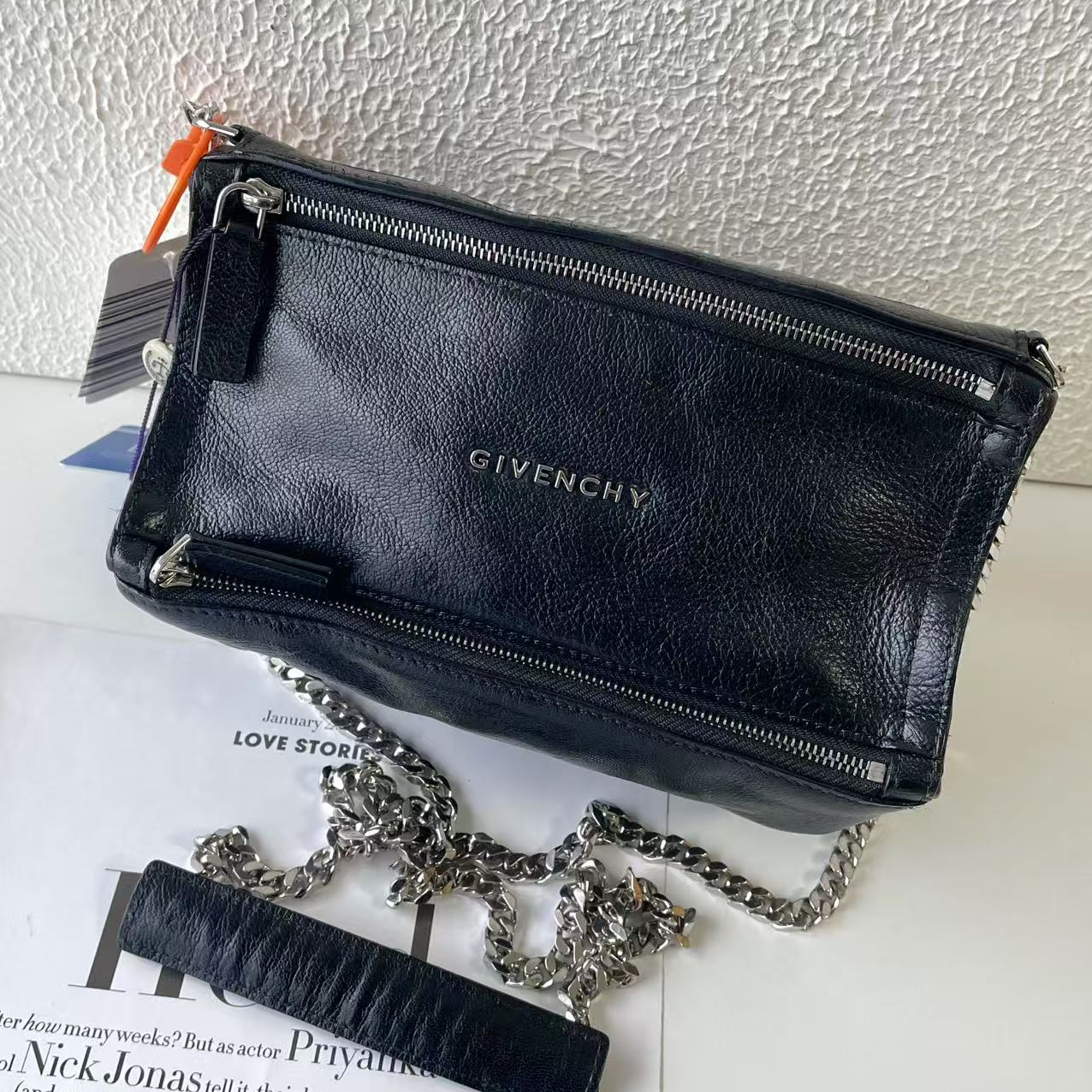 95新 Givenchy/纪梵希 XM/潘多拉魔盒手拎斜跨包/XS11714083改