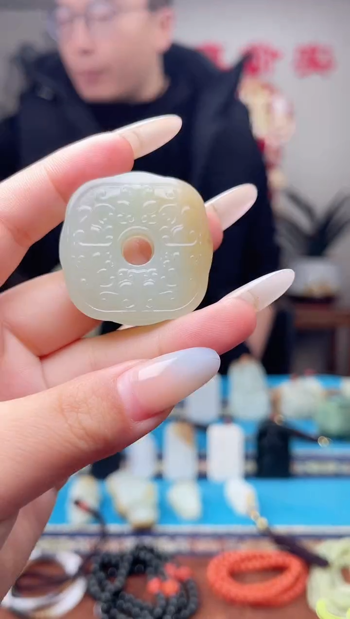 【闪购商品】和田玉挂件未镶嵌1