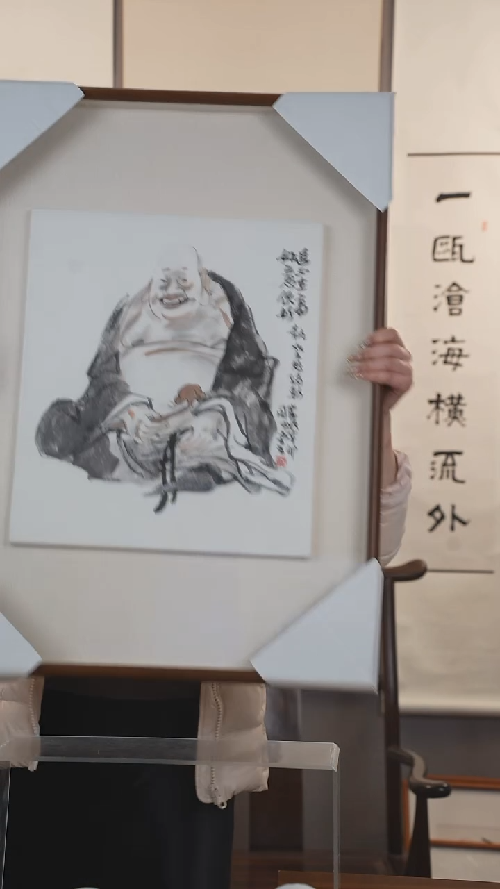 【闪购商品】书法尉老师  1.5平尺画框
