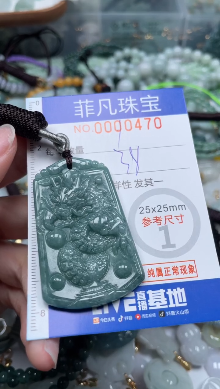 【闪购商品】翡翠颈饰未镶嵌00..0470