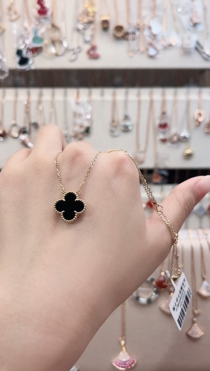 【闪购商品】玛瑙项链18K金镶嵌18K金镶嵌 K黄