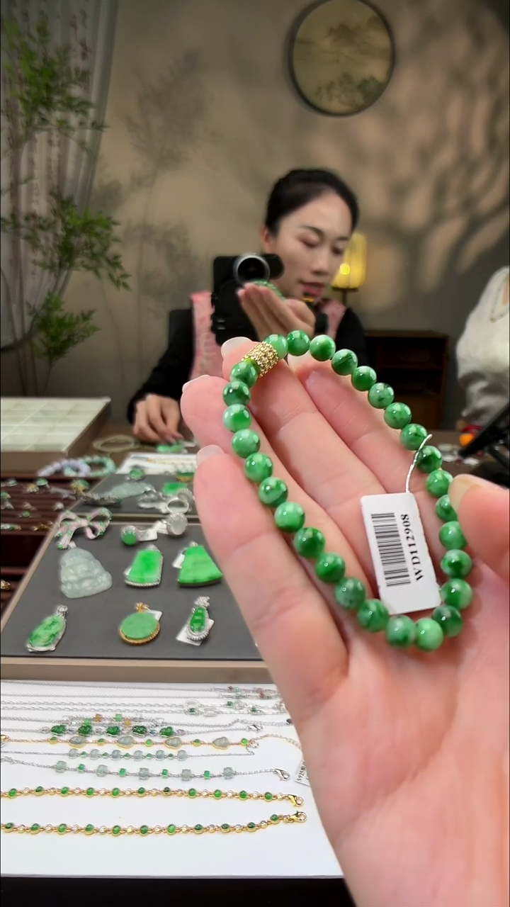 吊坠(不含链)未镶嵌翡翠手串