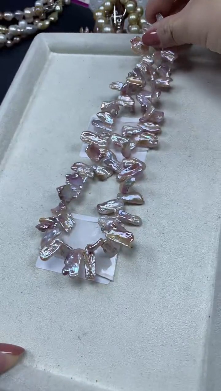 【闪购商品】淡水珍珠项链未镶嵌【纯恬珍珠】