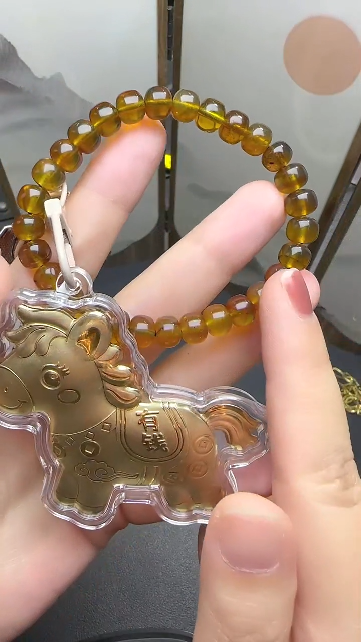 手串琥珀未镶嵌JJD1224045多样性发一