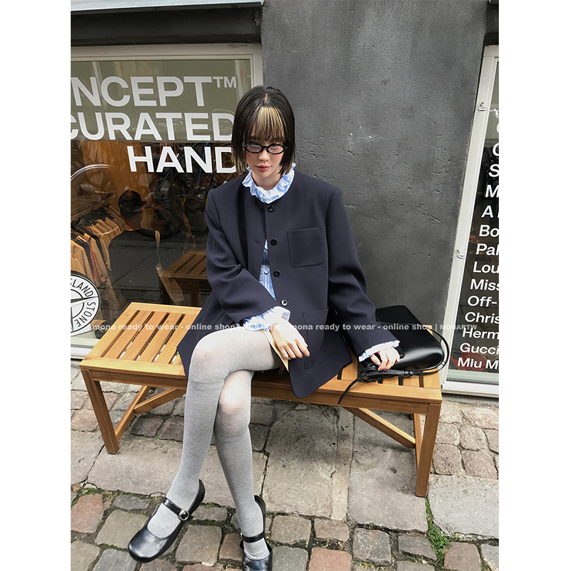 【Mona张绮贤】MONA 日常宽松休闲 西装外套女 O125T04868