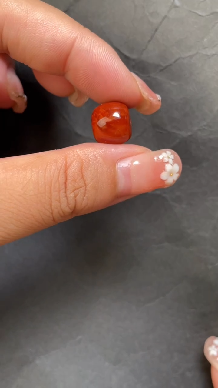 南红玛瑙45未镶嵌配饰