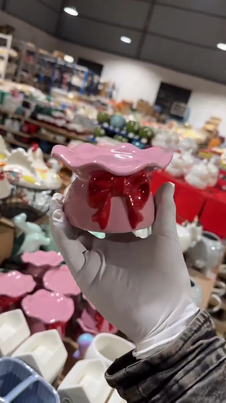 陶瓷高脚盘微瑕 凑满20元包邮