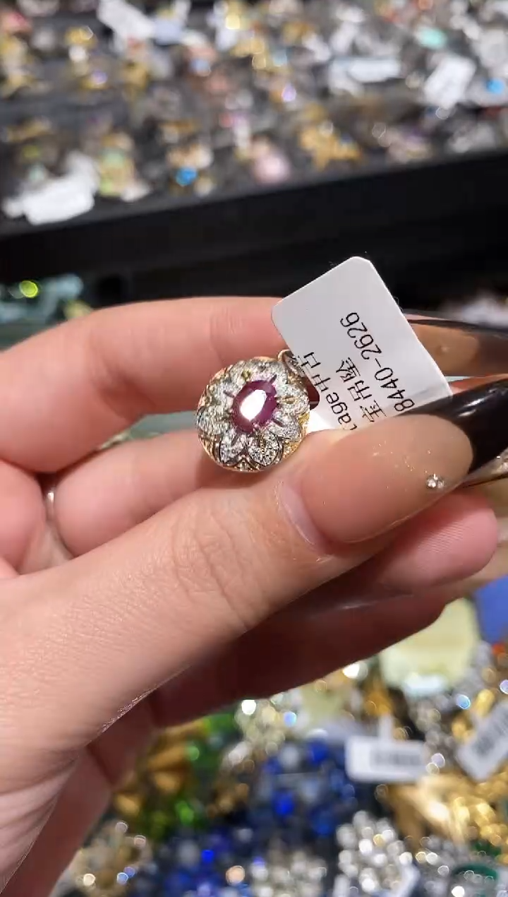 琉璃铜合金楚楚珠宝中古甄选不退换