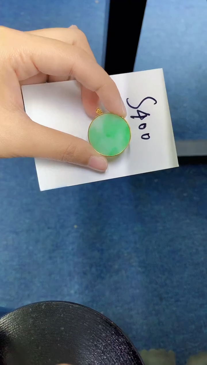 【闪购商品】翡翠颈饰18K金镶嵌000000000